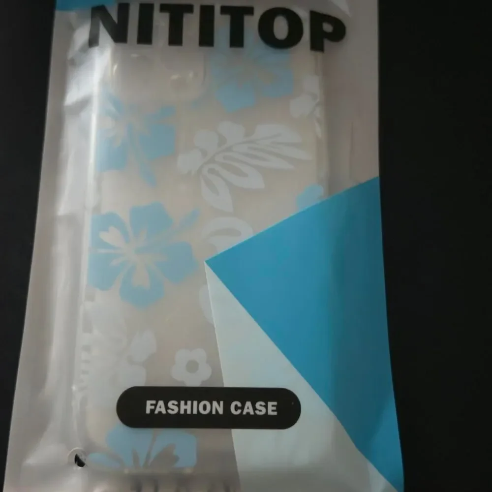 iPhone 12 PRO MAX Case  Floral Flower Hibiscus Pattern  Phone Cover - Blue